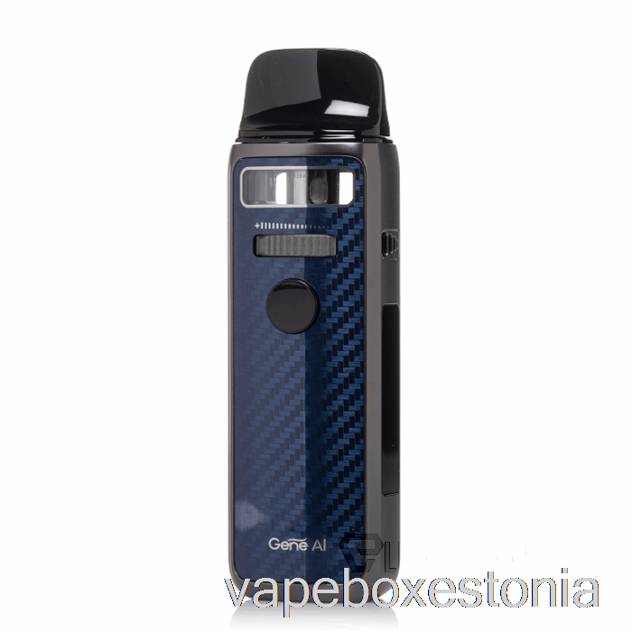 Vape Box Estonia Voopoo Vinci 3 Pod Mod Kit Süsinikkiust Sinine